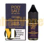 سالت تنباکوی مشروب پاد سالت <br><span>Pod Salt Origin Liquor Tobacco 30ml</span> - Image 2